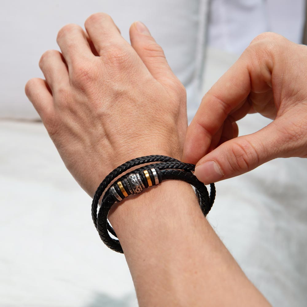 To Son - My dear Son - Love You Forever Bracelet