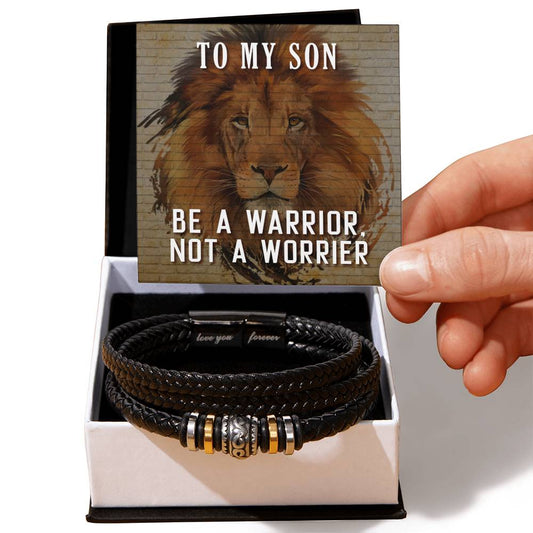 To Son - To my son. Be - Love You Forever Bracelet