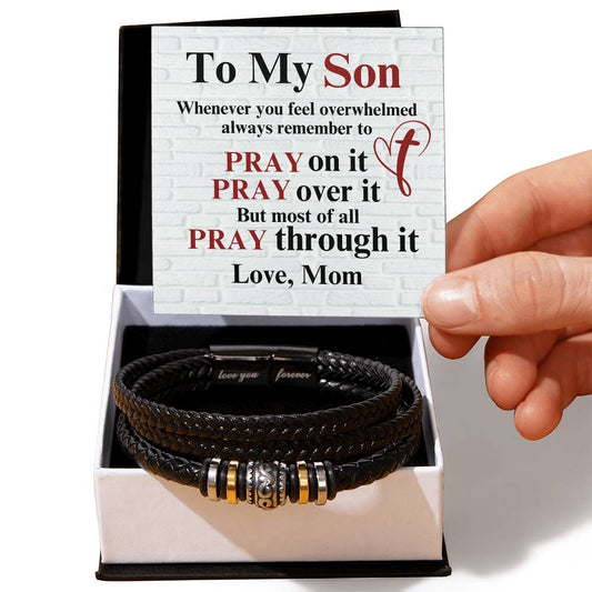 To Son - To my son. Whenever - Love You Forever Bracelet