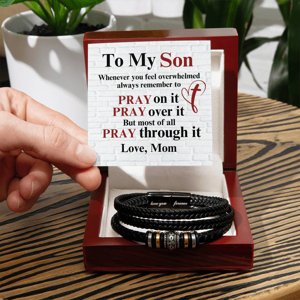 To Son - To my son. Whenever - Love You Forever Bracelet