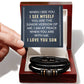 To Son - When I see you - Love You Forever Bracelet