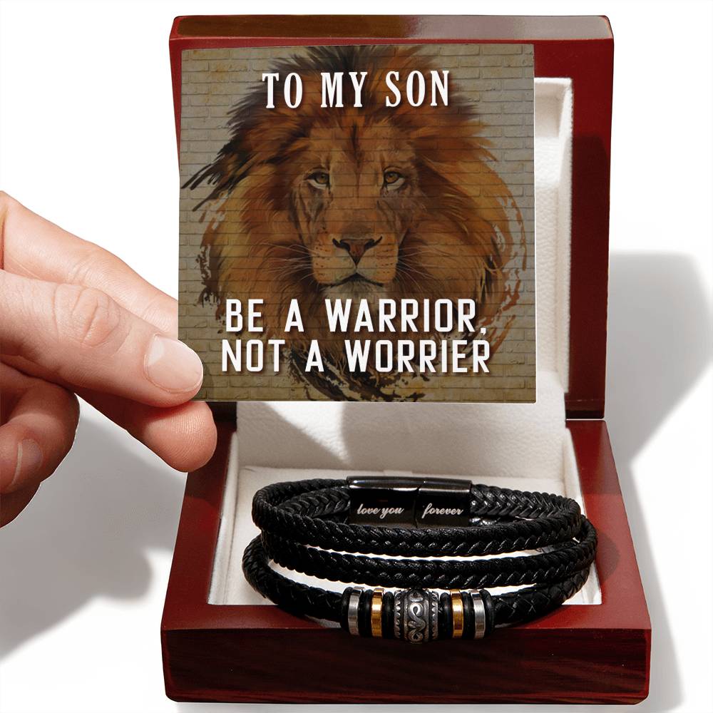 To Son - To my son. Be - Love You Forever Bracelet