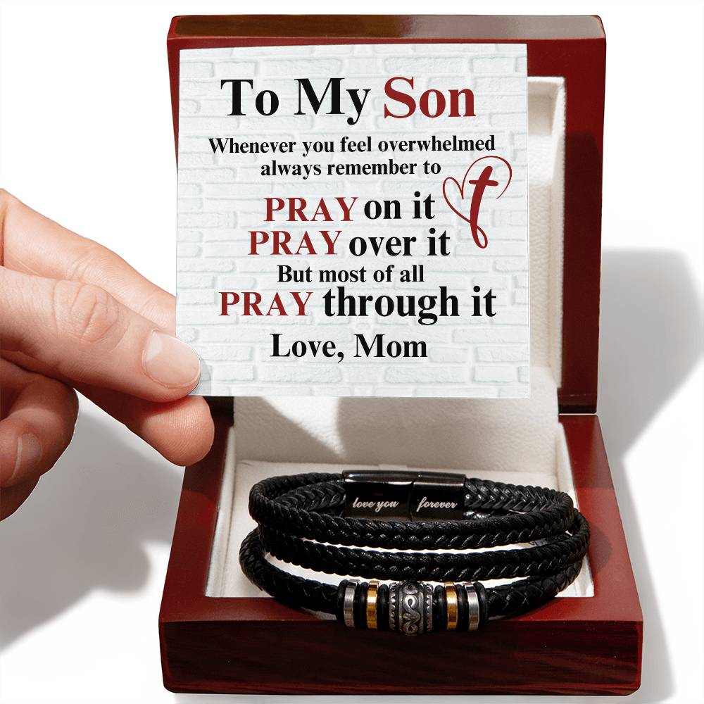 To Son - To my son. Whenever - Love You Forever Bracelet