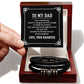 To Dad - To my dad. Your - Love You Forever Bracelet