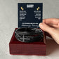 To Dad - Daddy. I may just - Men's Cross Bracelet