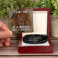 To Son - To my son. Be - Men's Cross Bracelet