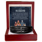 To Husband - To my husband - Men's Cross Bracelet