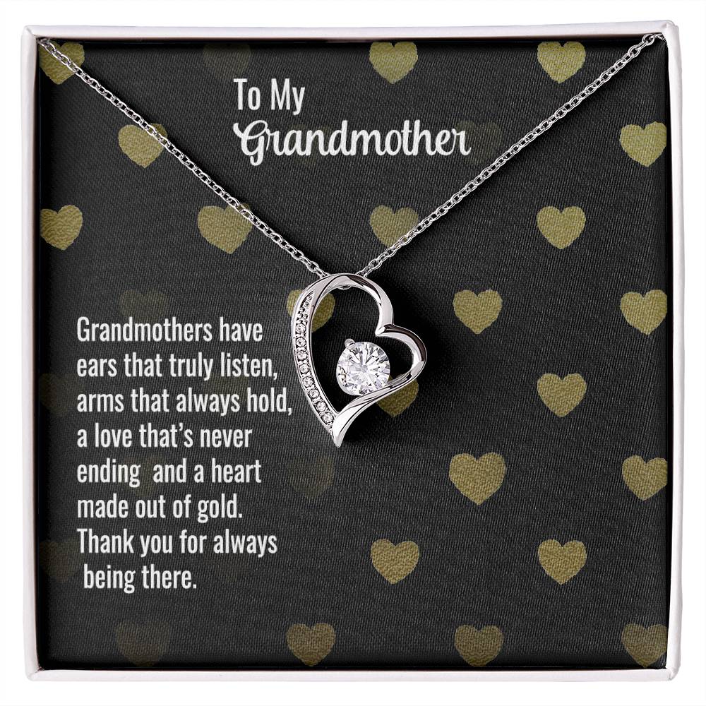 Grandmother - Grandmothers have - Forever Love Necklace