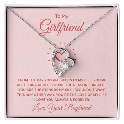 To Girlfriend - From the day - Forever Love Necklace