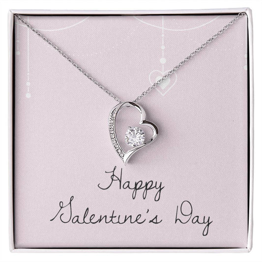 Valentine's Day - Heart - Forever Love Necklace