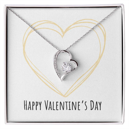 Valentine's Day - Heart - Forever Love Necklace