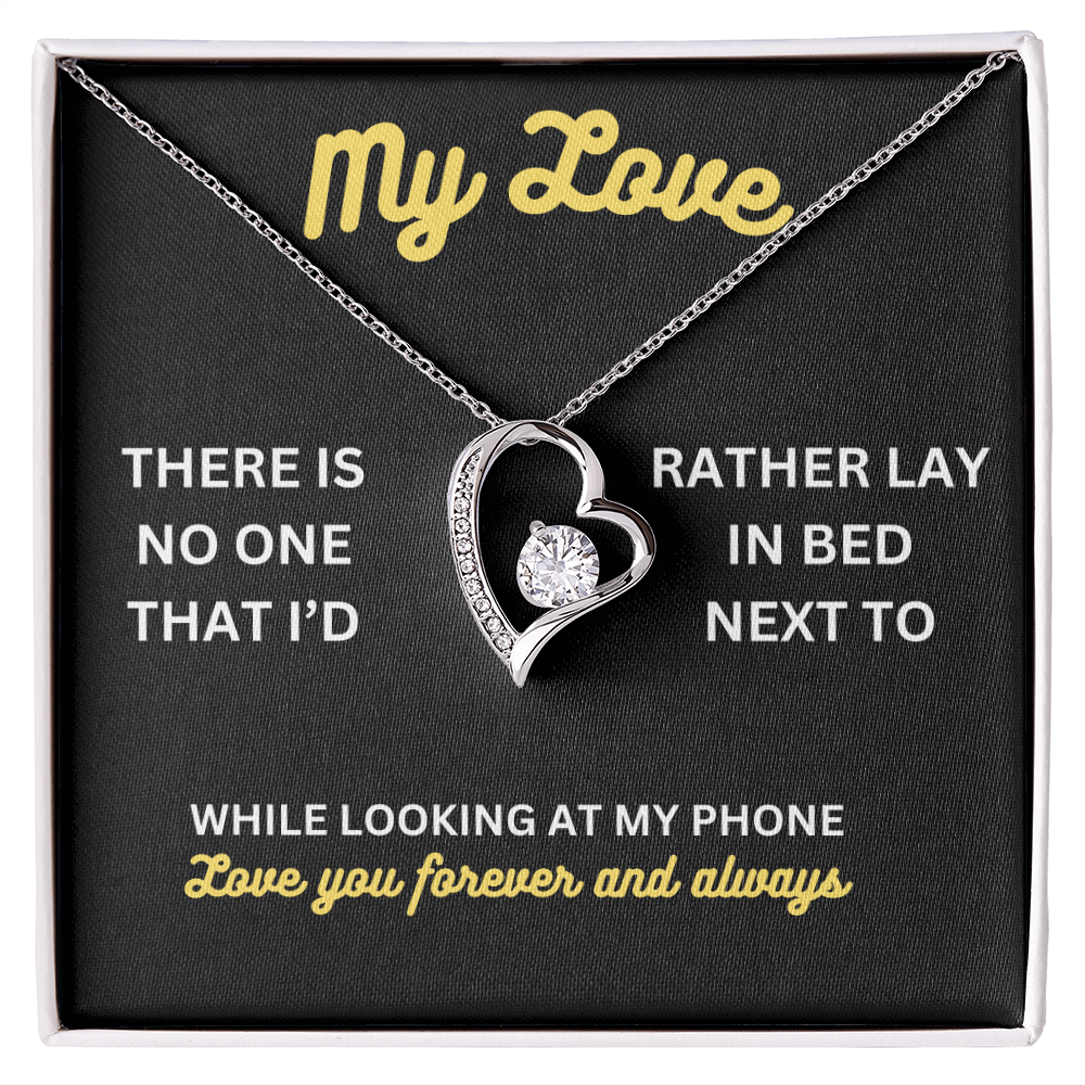 My love - There is no one - Forever Love Necklace