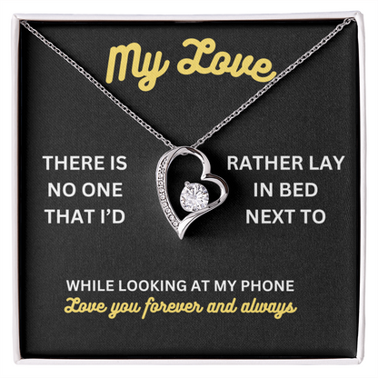 My love - There is no one - Forever Love Necklace