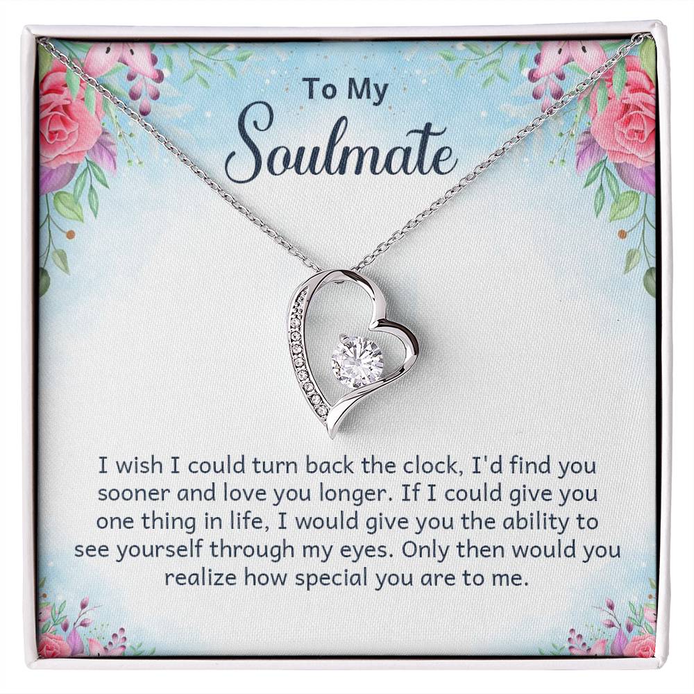 To Soulmate - I wish - Forever Love Necklace