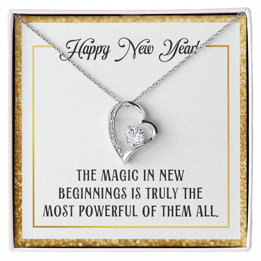 Happy New Year - The magic - Forever Love Necklace