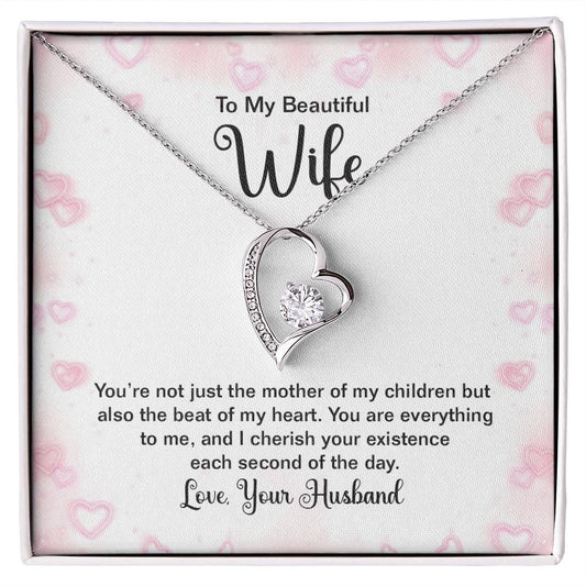 To Wife - You're not just - Forever Love Necklace