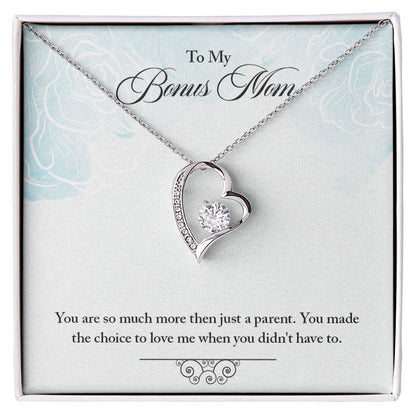 To Bonus Mom - You are so much - Forever Love Necklace