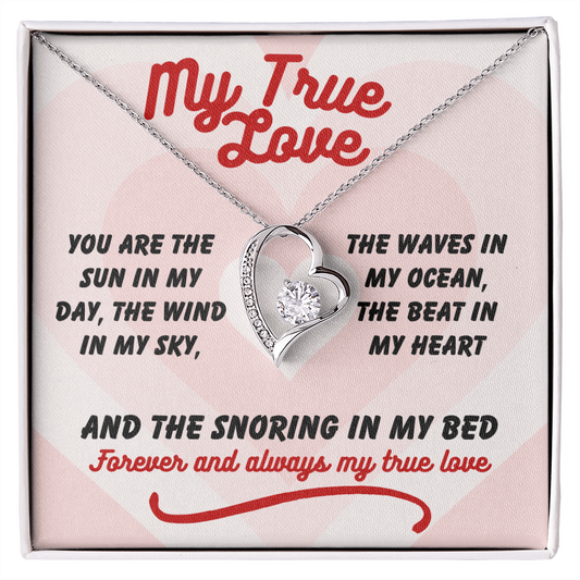 My true love - You are the sun - Forever Love Necklace