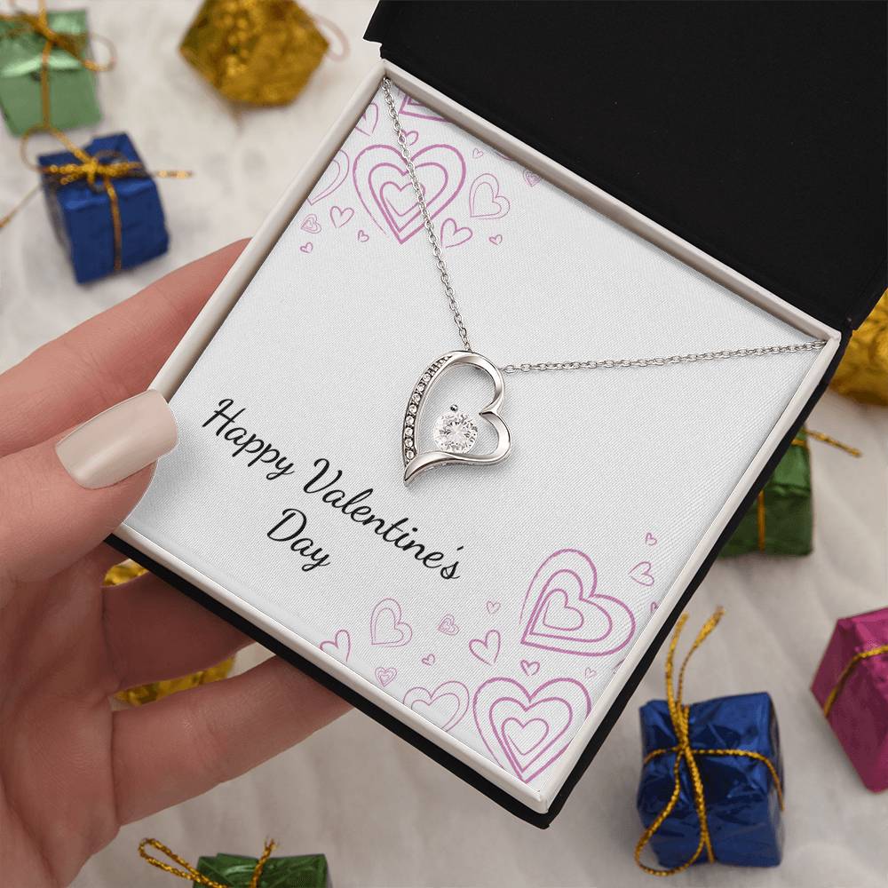 Valentine's Day - Hearts - Forever Love Necklace