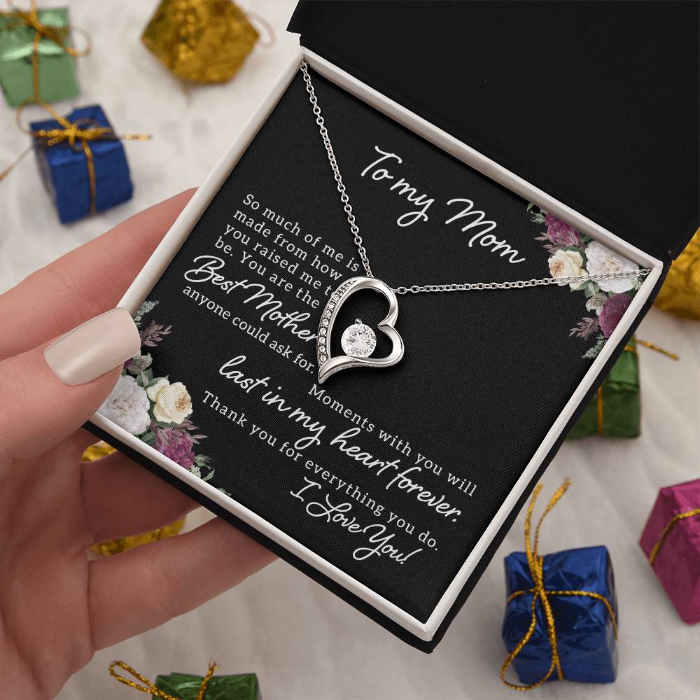 To Mom - So Much of me - Forever Love Necklace