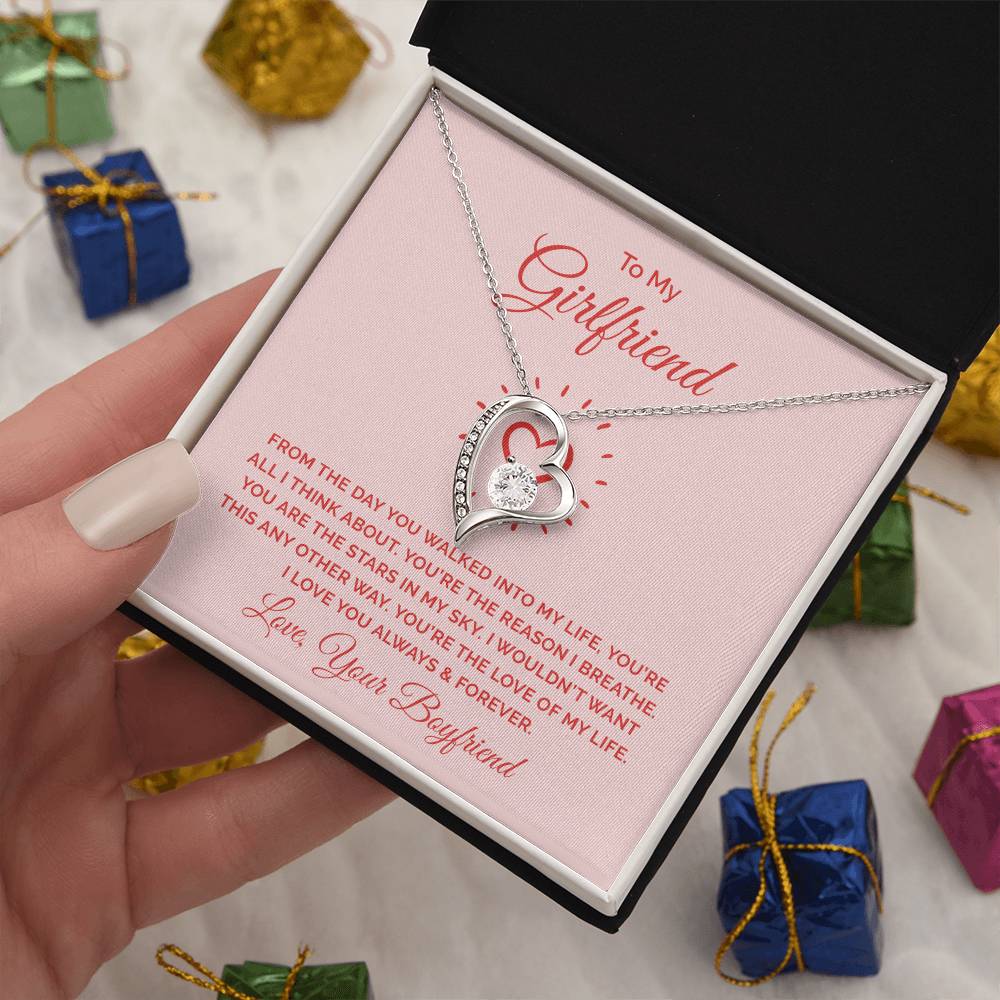 To Girlfriend - From the day - Forever Love Necklace