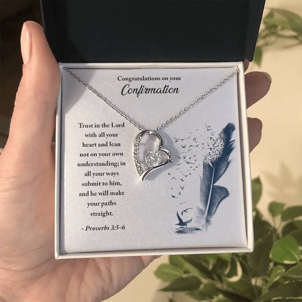 Confirmation - Trust in the Lord - Forever Love Necklace