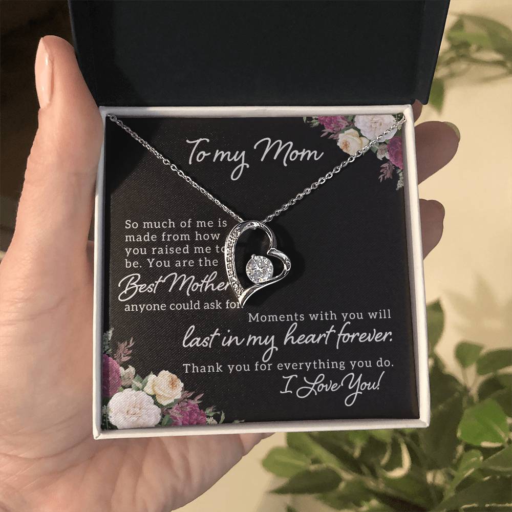 To Mom - So Much of me - Forever Love Necklace