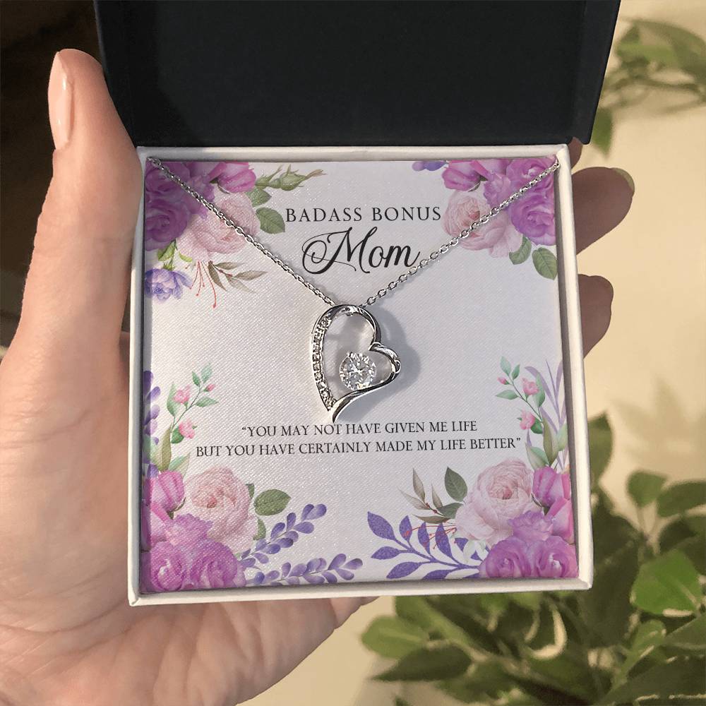 To Mom - You may not have - Forever Love Necklace