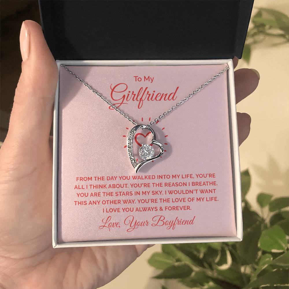 To Girlfriend - From the day - Forever Love Necklace