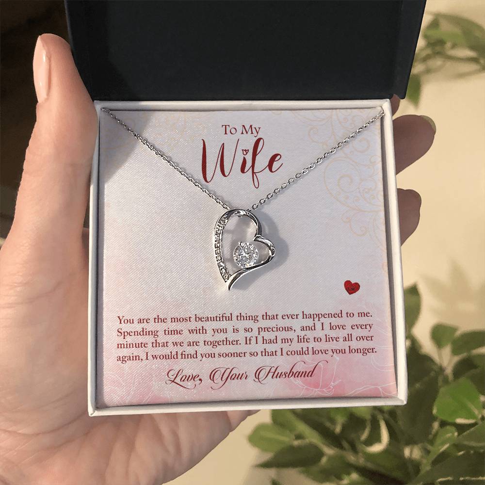 To Wife - You are - Forever Love Necklace