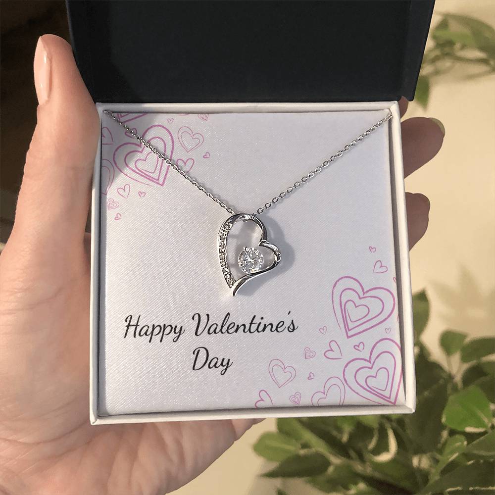 Valentine's Day - Hearts - Forever Love Necklace