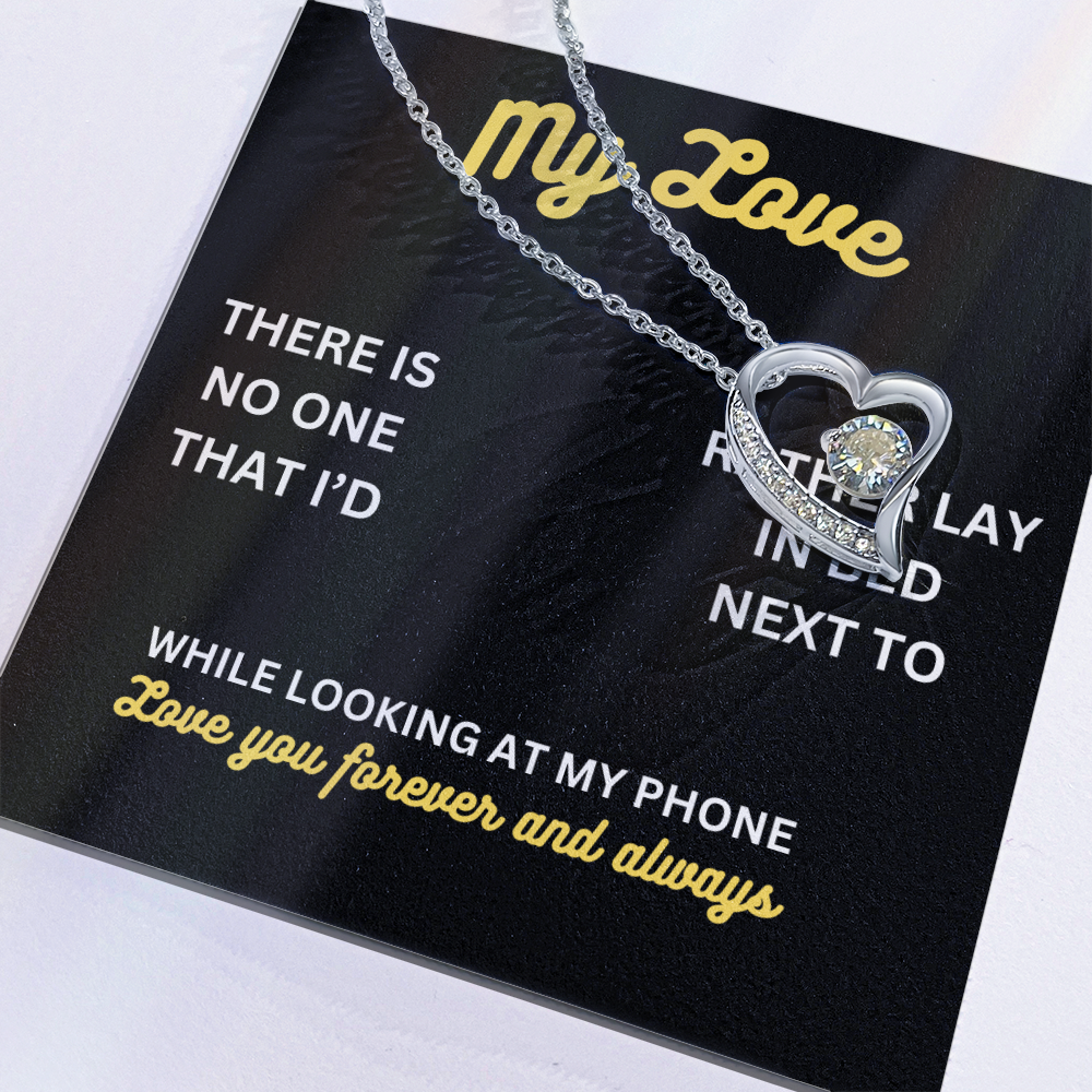 My love - There is no one - Forever Love Necklace