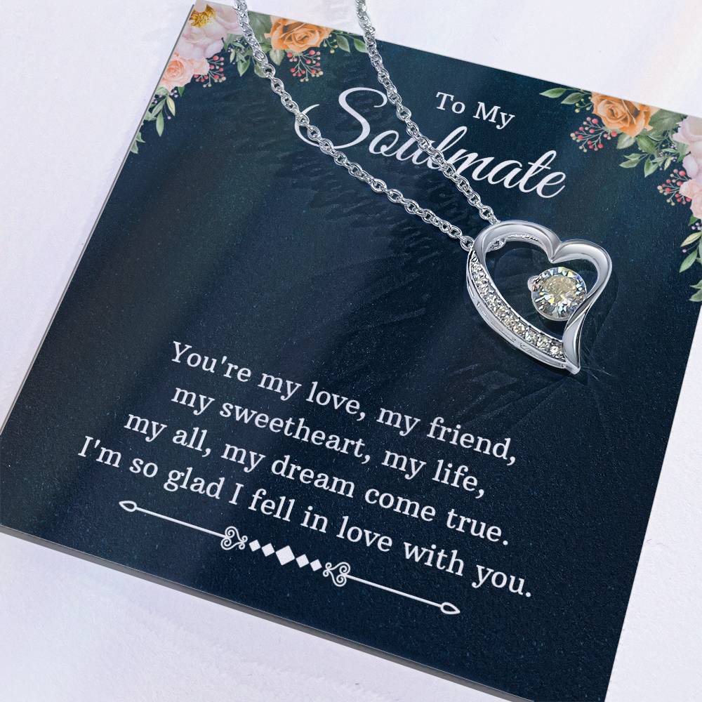 To Soulmate - You're my love - Forever Love Necklace