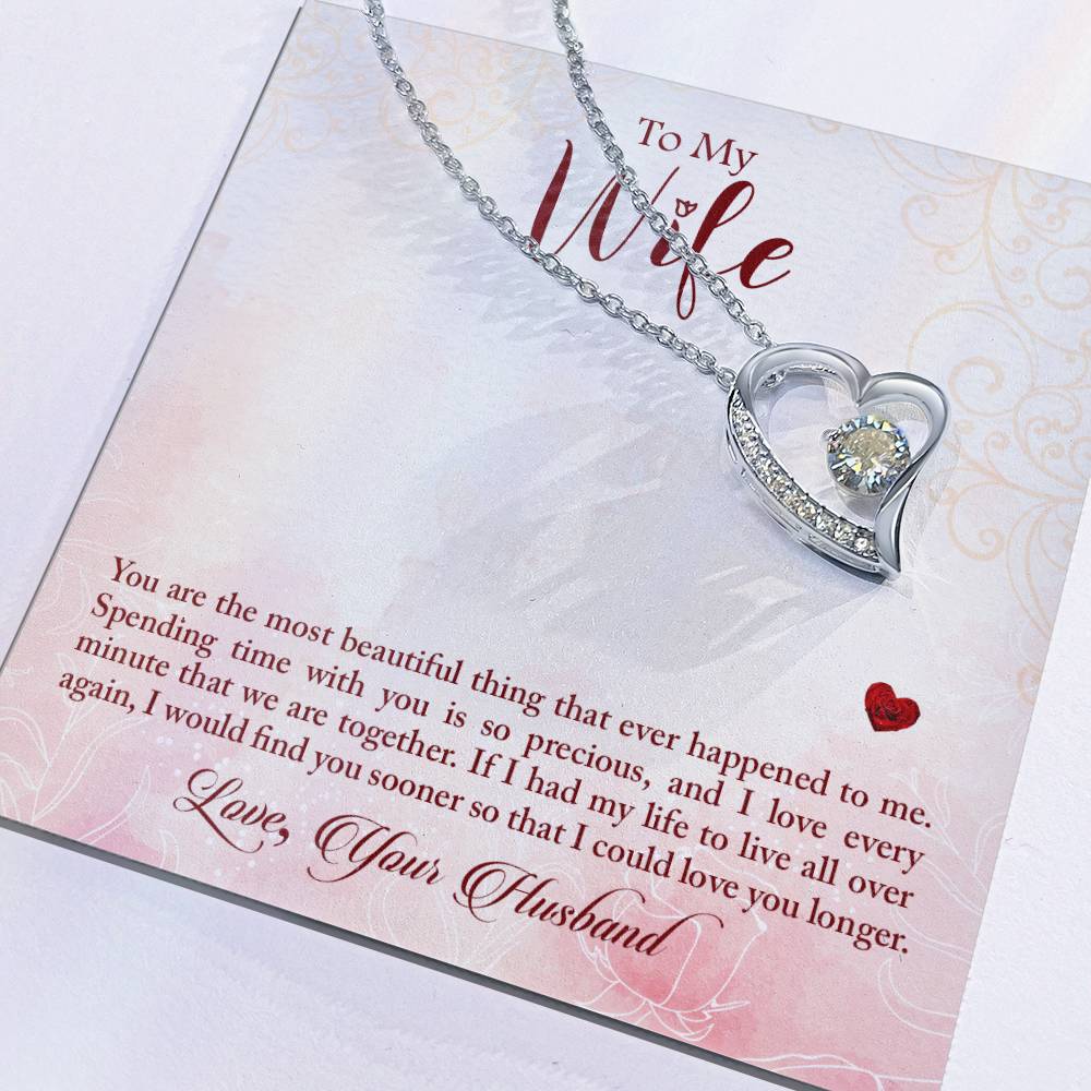 To Wife - You are - Forever Love Necklace