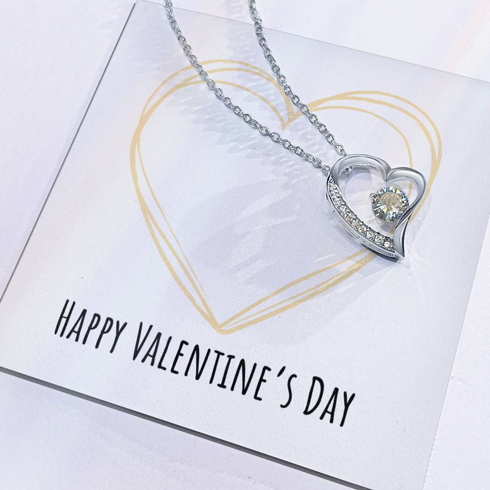 Valentine's Day - Heart - Forever Love Necklace