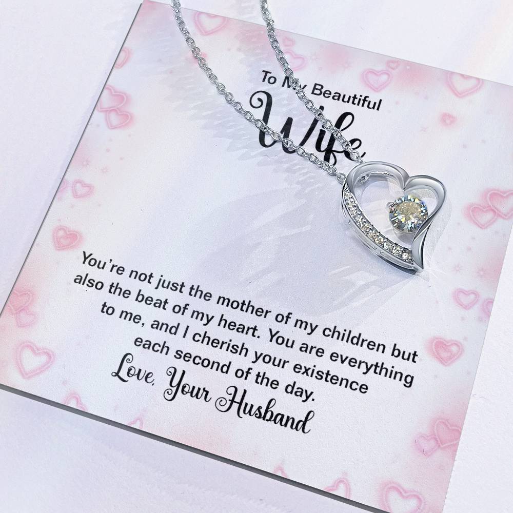 To Wife - You're not just - Forever Love Necklace