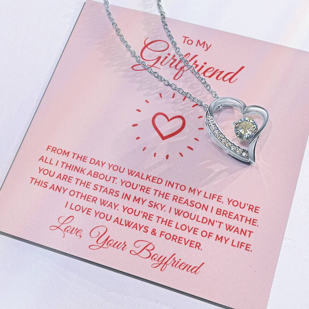 To Girlfriend - From the day - Forever Love Necklace