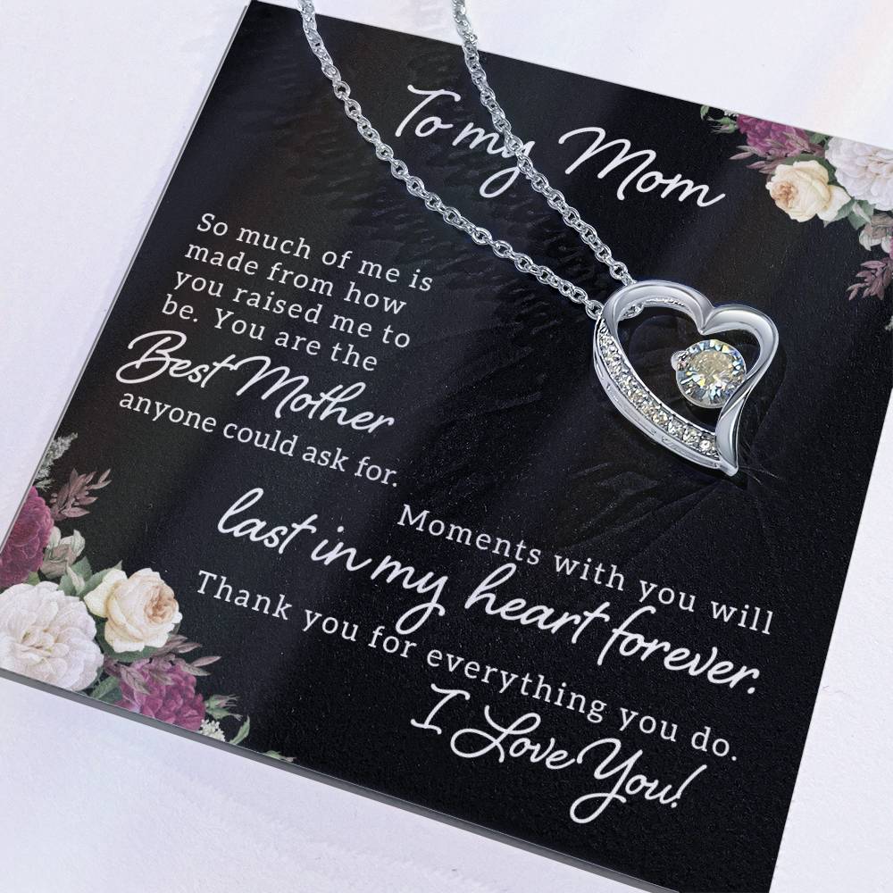 To Mom - So Much of me - Forever Love Necklace