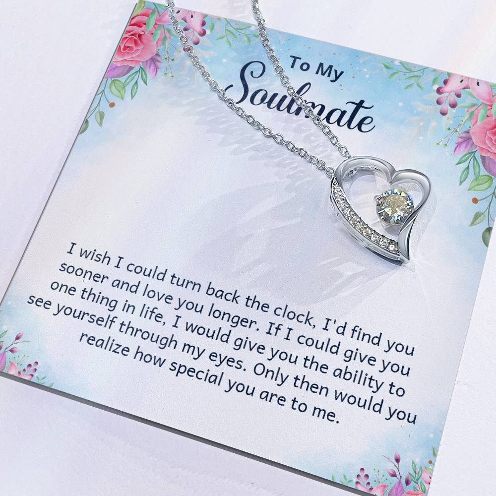 To Soulmate - I wish - Forever Love Necklace