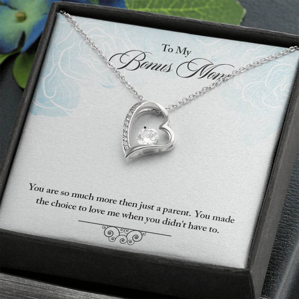 To Bonus Mom - You are so much - Forever Love Necklace