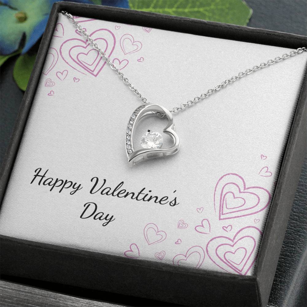 Valentine's Day - Hearts - Forever Love Necklace