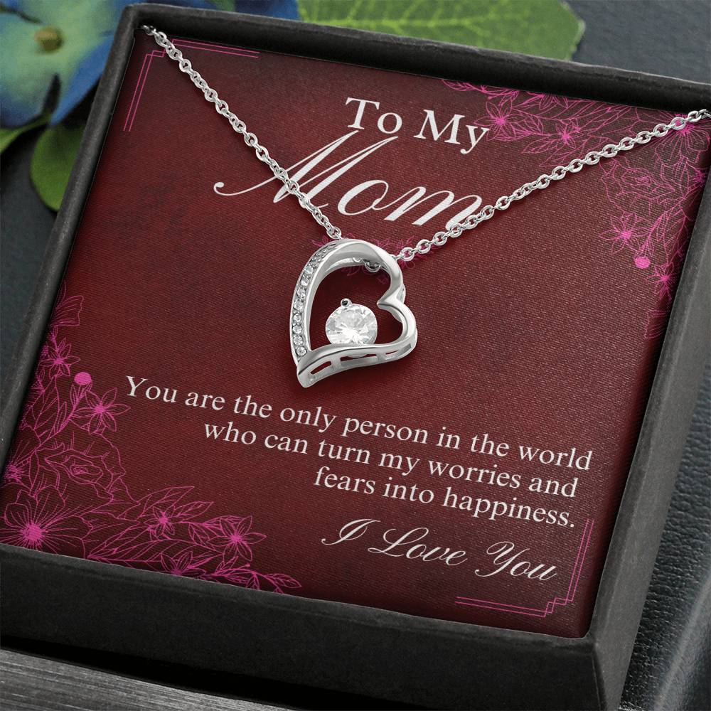 To Mom - You are - Forever Love Necklace