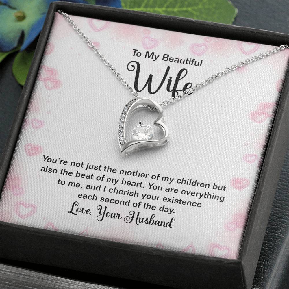 To Wife - You're not just - Forever Love Necklace