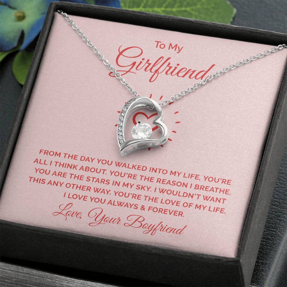 To Girlfriend - From the day - Forever Love Necklace