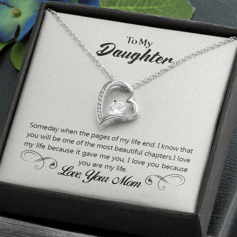 To Daughter - Someday when - Forever Love Necklace