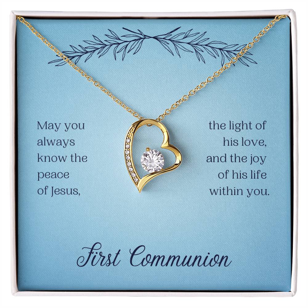 Communion - May you always - Forever Love Necklace