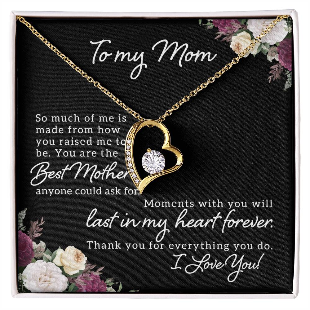 To Mom - So Much of me - Forever Love Necklace