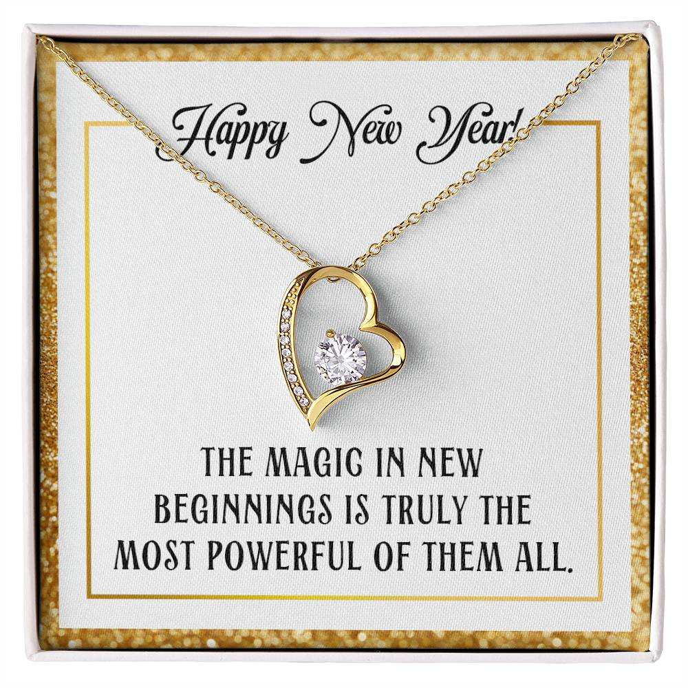 Happy New Year - The magic - Forever Love Necklace