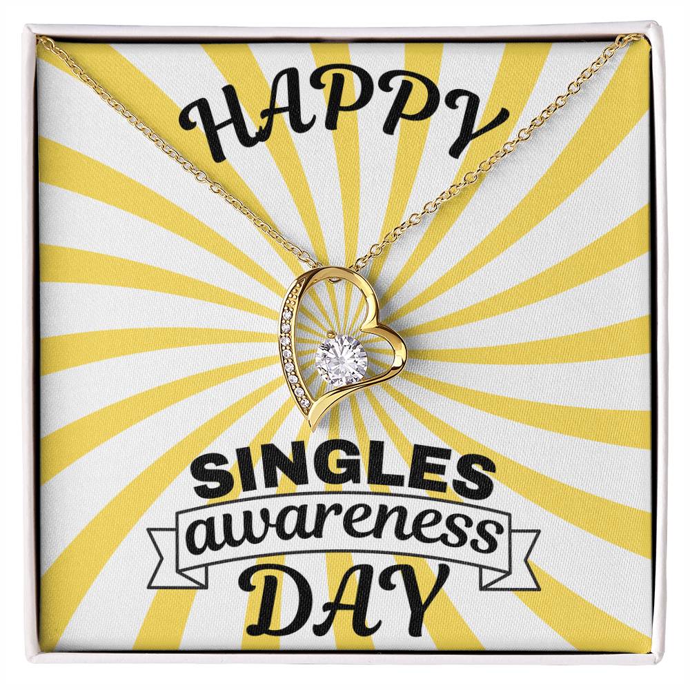 Single - Singles awareness day - Forever Love Necklace