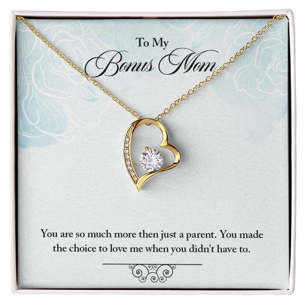 To Bonus Mom - You are so much - Forever Love Necklace